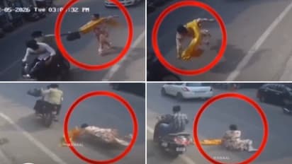 Punjab crime Ludhiana Purse Snatching Video Shows Woman Dragged on Road CCTV Helps Police Arrest A Teacher Shop Employee