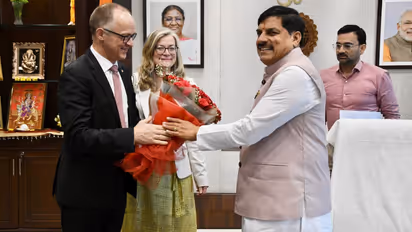 mohan yadav meet germany kfw bank ceo delegation