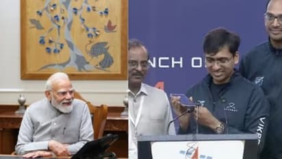 pm modi calls skyroot founders after vikram 1 launch success india private space mission