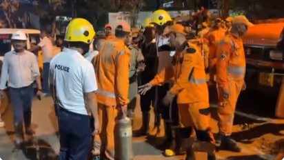sikkim landslide nhpc teesta stage 6 tunnel accident trapped workers gas leak rescue ndrf updates