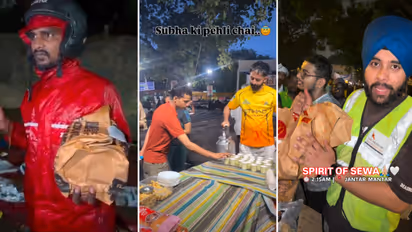 Jantar Mantar Viral Video Food Delivery for Protesters