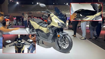 honda adv160 india unveiled e85 adventure maxi scooter features launch
