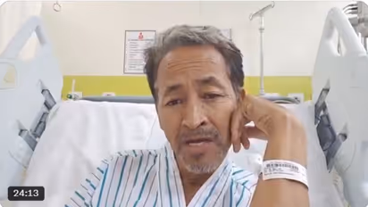sonam wangchuk ends hunger strike north korea safdarjung hospital critics reply