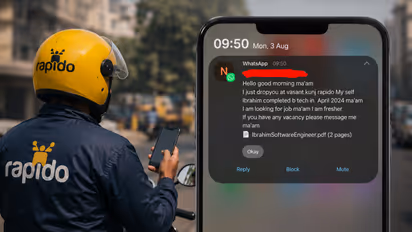 BTech Graduate Working as Rapido Rider