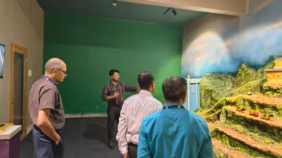 isro scientists visit dantewada science center