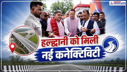 pushkar singh dhami sher nala bridge inauguration