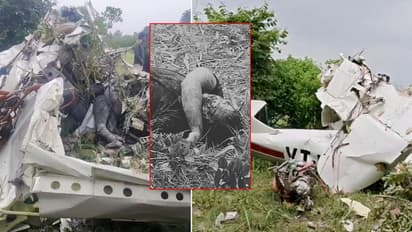 Kanpur Plane Crash Training Aircraft Took Off at 11 30 AM Crashed in a Field 20 Minutes Later