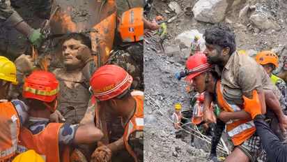 nepal flood trishuli 3a tunnel rescue operation two workers alive after nine days