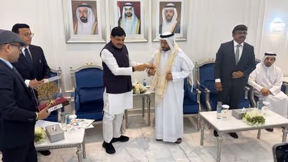 Mohan Yadav sharjah chamber meeting