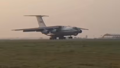 noida airport first foreign landing russian military planes brics summit 2026