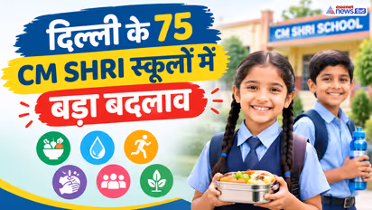 delhi cm shri schools eat well live well campaign