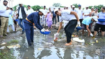 raigarh kelo river cleaning