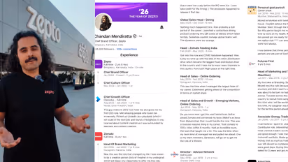 Chandan Mendiratta LinkedIn Profile