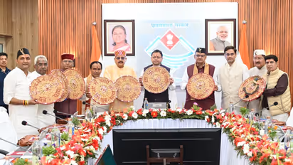 Uttarakhand Pushkar Singh Dhami government Cabinet Meeting Banbasa