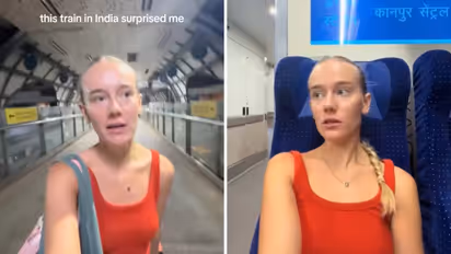 Everyone Shows India Cheapest Trains English Traveller Praises Vande Bharat After Delhi Varanasi Journey