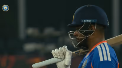 Sanju Samson Smashes 20 Ball Fifty as India Race to 50 in Just 3 Overs