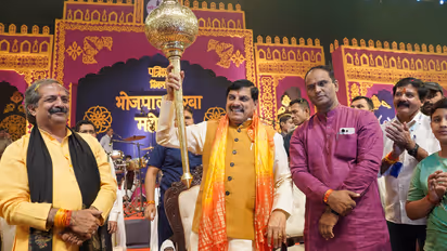 mohan yadav inaugurate bhojpal garba mahotsav