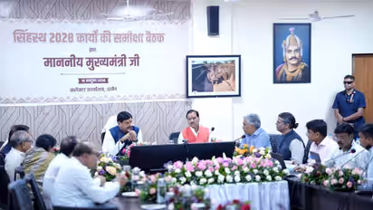 Simhastha 2028 Preparations Accelerate MP CM Mohan Yadav Reviews 20000 Crore Projects
