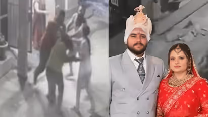 punjab ludhiana husband beats wife cctv video thar bike demand