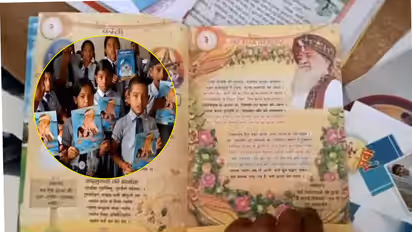 chhattisgarh school asaram booklets principal removed