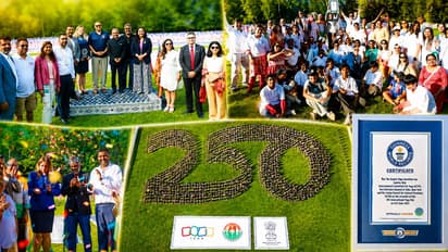 Indian Diaspora In US Scripts History: FIA & Zoho Set Guinness Record For Largest Flagpole Display In NJ