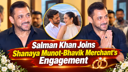 Salman Khan at Shaina NC’s Daughter’s Engagement