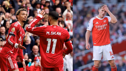 Liverpool stars celebrate, Arsenal's Gyokeres struggles