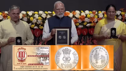 PM Modi Releases ₹100 Coin with Bharat Mata Image
