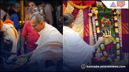 Govardhan Puja at ISKCON Bangalore