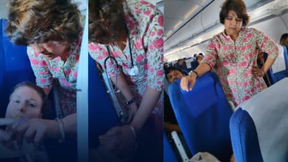 Dr Anjali nimbalkar saves american woman who suffered heart attack on plane