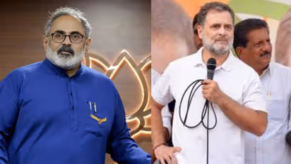 Rajeev Chandrasekhar Mocks Rahul Gandhi Claims He is Aiming for a Congress Free Kerala