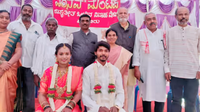 A love story in Mysore Subramani weds Soumya mantra mangalya