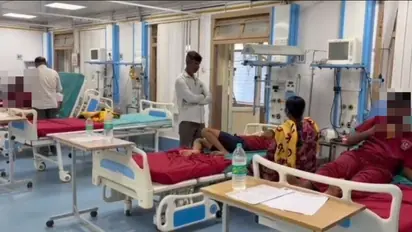 Children fell ill afterfood at National Residency Residential School Konandur Thirthahalli rav