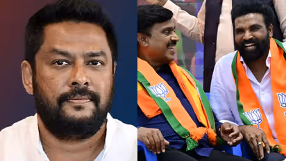 Valmiki Corporation Scam B Nagendra supporters press conference at ballari
