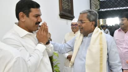 Former CM Siddaramaiah in assembly session Seated in the last row rav