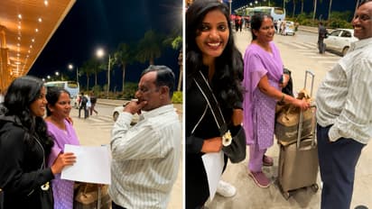 Bengaluru woman surprises parents first international trip malaysia