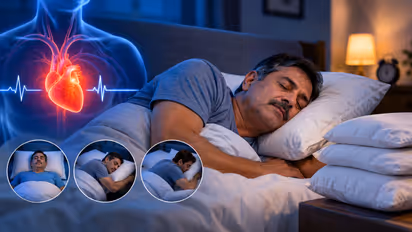 best sleeping position for heart patients