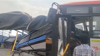 KSRTC bus accident in Chitradurga