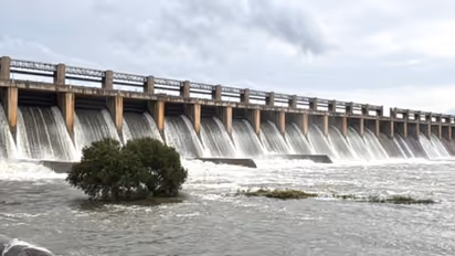 Zero inflow in Tungabhadra dam