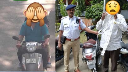 Bengaluru Bike Rider Traffic Violation