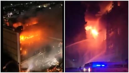 50 Killed in Iraq Mall Fire: Video Shows Massive Flame, Smoke Billowing