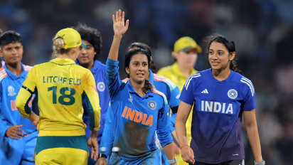 Jemimah Rodrigues celebrates after India stun Australia to enter Women's ODI World Cup 2025 final