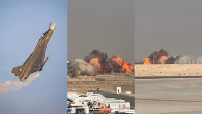 HAL Tejas Jet Crash During Dubai Air Show Display Viral Video