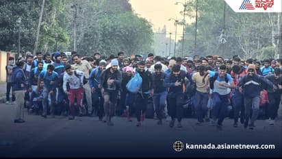Army recruitment in Belagavi today thousands of youth participate