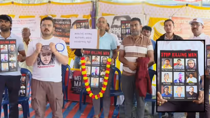 Stop Killing Men Protest