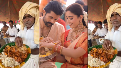 rashmika mandanna satyanarayana puja non veg feast