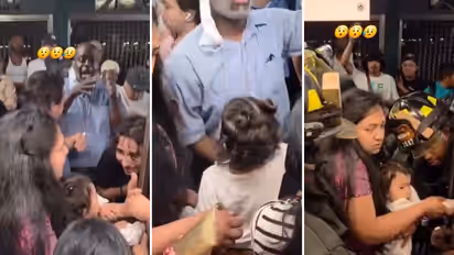 Toddler Hand Stuck In NYC train door Viral Video Shows Dramatic Rescue After Child Hand Gets Caught In NYC Train Door