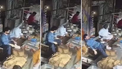 Delhi Meat Shop Worker Dies After Electric Shock in Sultanpuri CCTV Video Viral