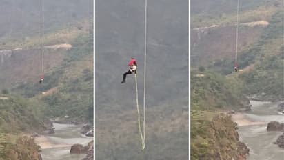 Uttarakhand Bungee Jump Death Devprayag Viral Video Raises Safety Questions After Dehradun Lakshya Rastogi Sudden Death