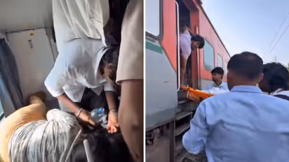 Viral Garib Rath video raises questions over emergency response after woman dies during journey